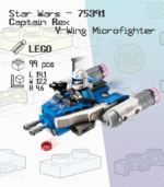 LEGO Star Wars 75391 – Captain Rex™ Y-Wing™ Microfighter - Image 2