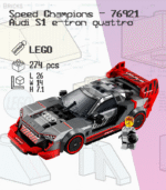 LEGO Speed Champions 76921 - Audi S1 e‑tron quattro Race Car - Image 2