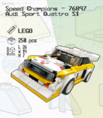 LEGO Speed Champions 76897 - Audi Sport Quattro S1 - Image 2