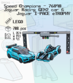 LEGO Speed Champions 76898 - Formula E Panasonic Jaguar Racing GEN2 car & Jaguar I-PACE eTROPHY - Ảnh 2