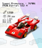 LEGO Speed Champions 76906 - 1970 Ferrari 512 M - Image 2