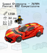 LEGO Speed Champions 76914 - Ferrari 812 Competizione - Image 2