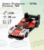 LEGO Speed Champions 76916 - Porsche 963 - Ảnh 2