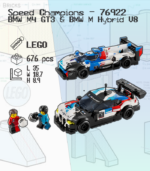 LEGO Speed Champions 76922 - BMW M4 GT3 & BMW M Hybrid V8 - Image 2
