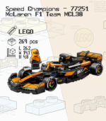 LEGO Speed Champions 77251 - McLaren Formula 1 Team MCL38 - Image 2