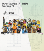 LEGO Minifigures 8804 - Series 4 - Image 2