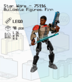 LEGO Star Wars 75116 - Buildable Figure - Finn - Image 2