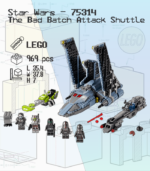 LEGO Star Wars 75314 - The Bad Batch Attack Shuttle - Ảnh 2