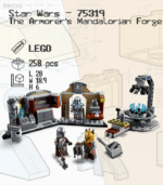 LEGO Star Wars 75319 - The Armorer's Mandalorian Forge - Ảnh 2