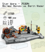 LEGO Star Wars 75334 - Obi-Wan Kenobi vs. Darth Vader - Ảnh 2