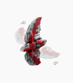 LEGO Star Wars 75362 - Ahsoka Tano's T-6 Jedi Shuttle - Image 4