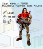 LEGO Star Wars 75525 - Buildable Figure - Baze Malbus - Image 2